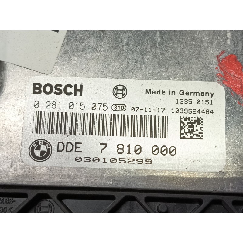 Recambio de centralita motor uce para bmw 1 (e87) 120 d referencia OEM IAM   