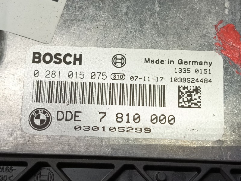 Recambio de centralita motor uce para bmw 1 (e87) 120 d referencia OEM IAM   