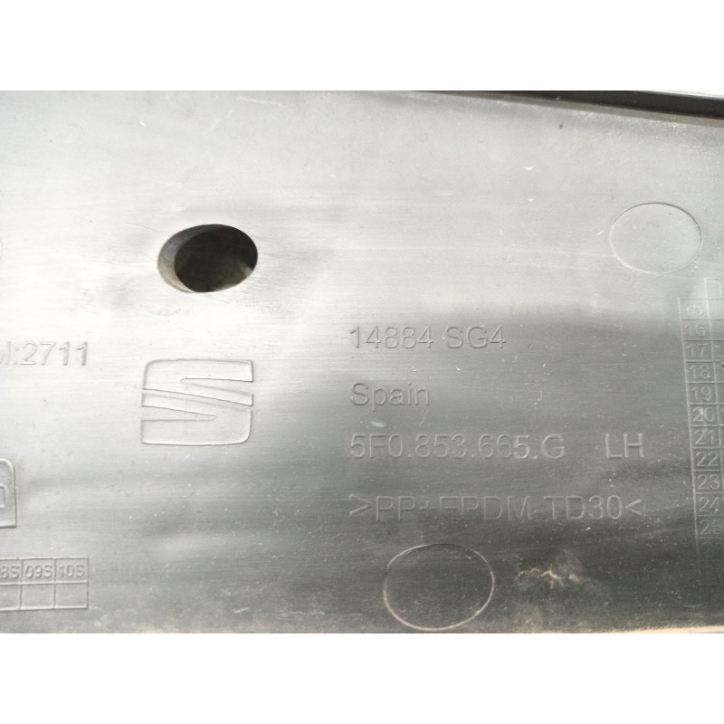 Recambio de rejilla paragolpes izquierda para seat leon (5f1) 1.2 tsi referencia OEM IAM   