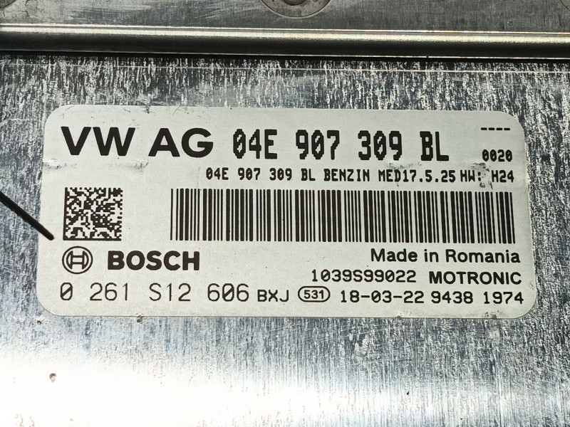 Recambio de centralita motor uce para seat leon (5f1) 1.2 tsi referencia OEM IAM   