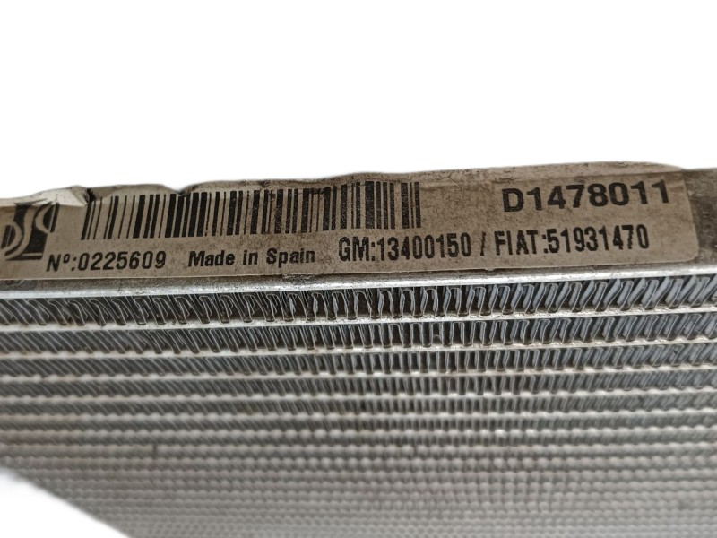 Recambio de condensador / radiador aire acondicionado para citroën nemo monospace 1.3 hdi 75 referencia OEM IAM   