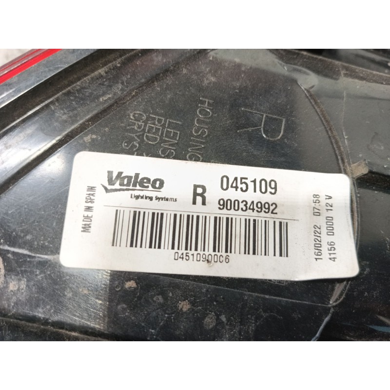Recambio de piloto trasero derecho para seat leon (5f1) 1.2 tsi referencia OEM IAM   