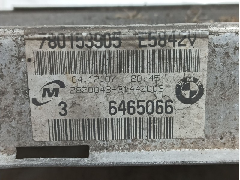 Recambio de radiador agua para bmw 1 (e87) 120 d referencia OEM IAM  780153905 
