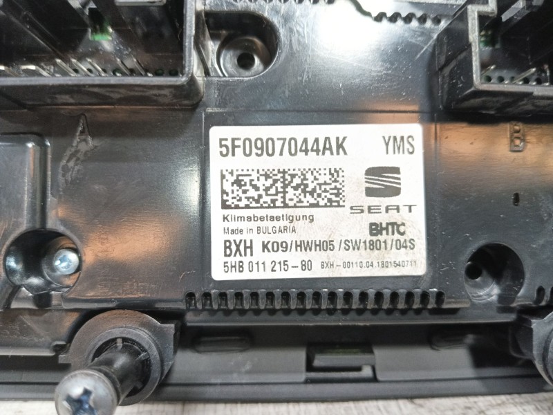Recambio de mando calefaccion / aire acondicionado para seat leon (5f1) 1.2 tsi referencia OEM IAM   