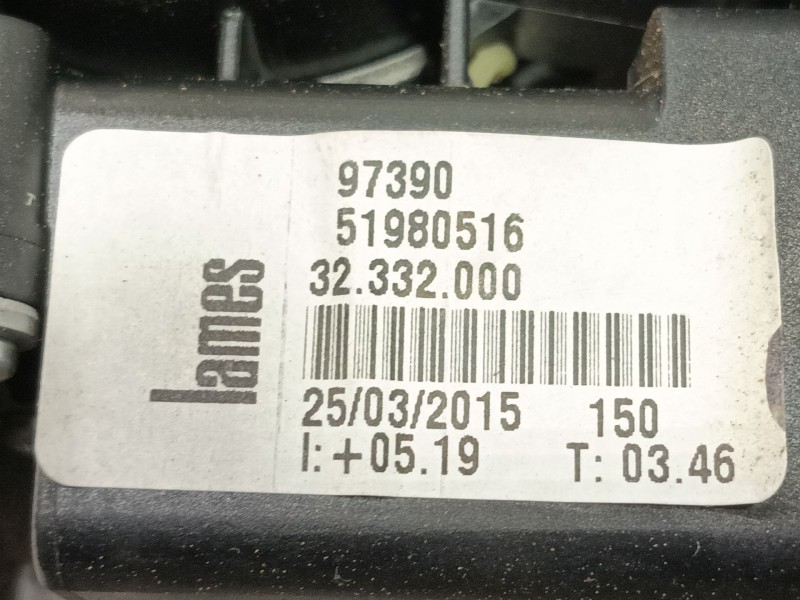 Recambio de elevalunas trasero izquierdo para fiat 500l (351_, 352_) 1.6 d multijet (199lyd1b) referencia OEM IAM   