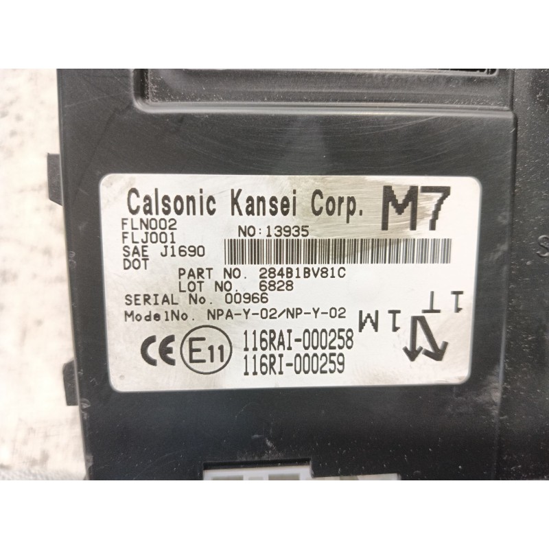 Recambio de modulo electronico para nissan juke (f15) 1.5 dci referencia OEM IAM   