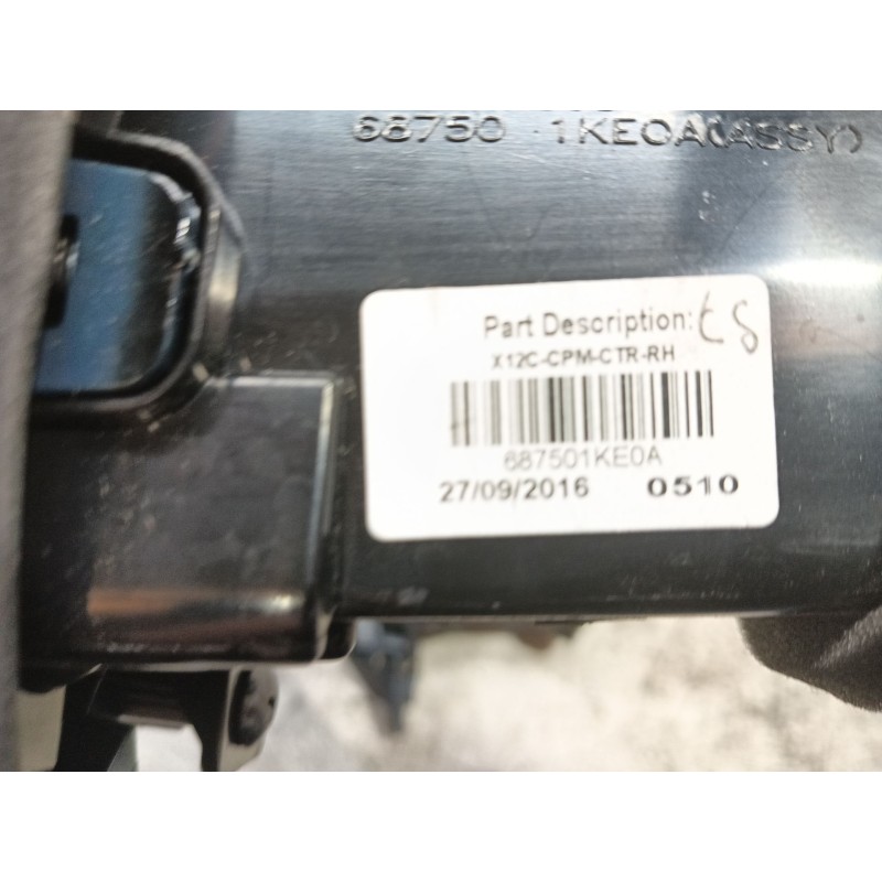 Recambio de rejilla aireadora para nissan juke (f15) 1.5 dci referencia OEM IAM   