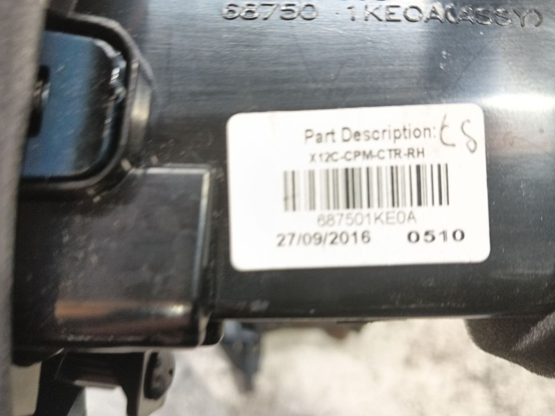 Recambio de rejilla aireadora para nissan juke (f15) 1.5 dci referencia OEM IAM   