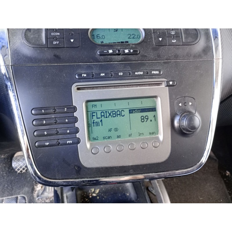 Recambio de sistema audio / radio cd para seat altea (5p1) 1.6 referencia OEM IAM   