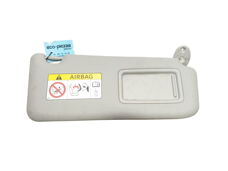 Recambio de parasol derecho para toyota rav 4 iv (_a4_) 2.0 d (wwa42_) referencia OEM IAM  TW23278010 