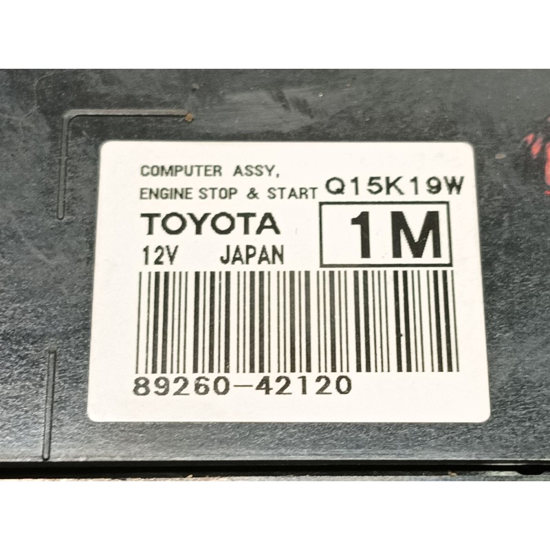 Recambio de modulo electronico para toyota rav 4 iv (_a4_) 2.0 d (wwa42_) referencia OEM IAM   