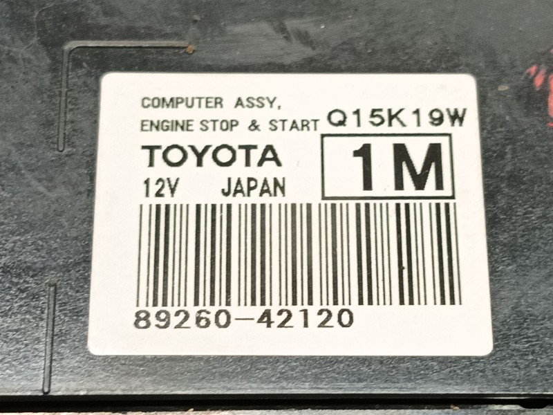 Recambio de modulo electronico para toyota rav 4 iv (_a4_) 2.0 d (wwa42_) referencia OEM IAM   