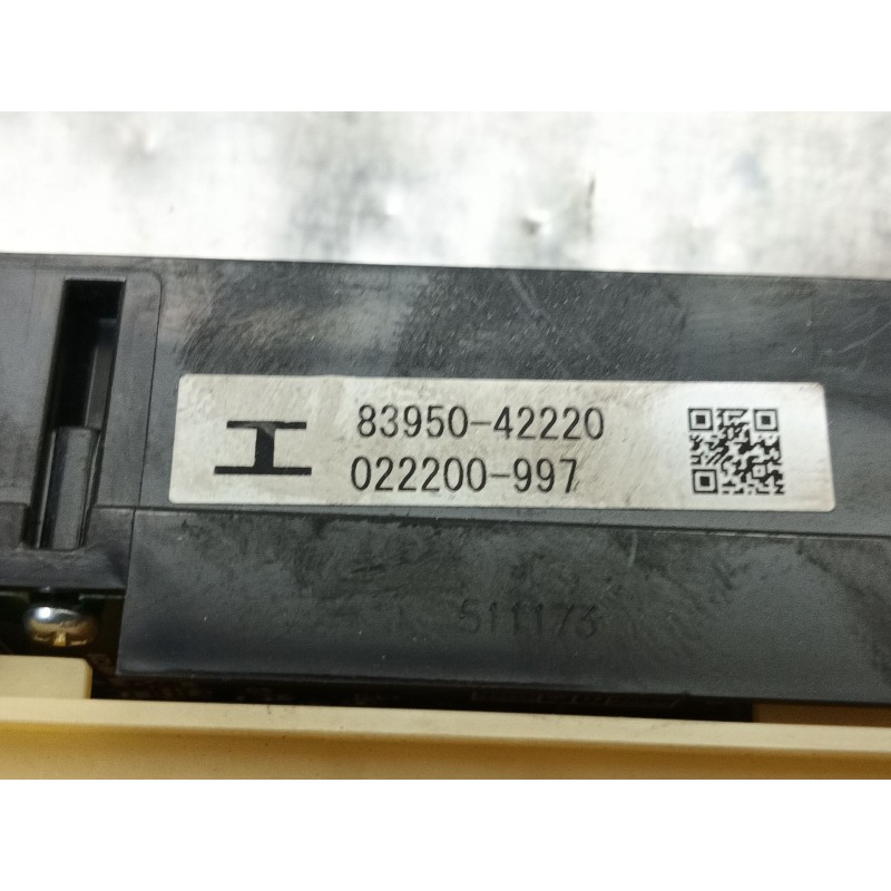 Recambio de warning para toyota rav 4 iv (_a4_) 2.0 d (wwa42_) referencia OEM IAM 8395042220 022200997 