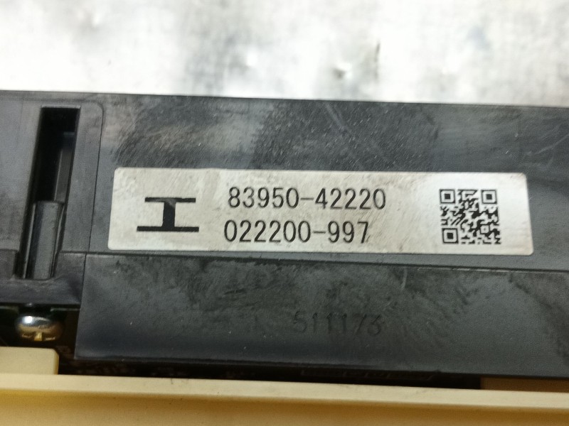 Recambio de warning para toyota rav 4 iv (_a4_) 2.0 d (wwa42_) referencia OEM IAM 8395042220 022200997 