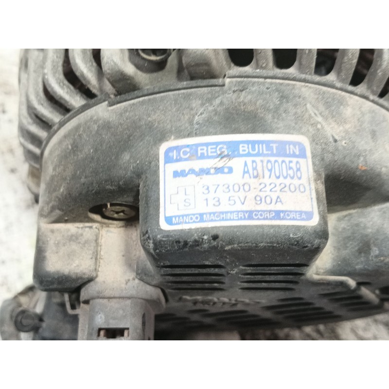 Recambio de alternador para hyundai lantra berlina (rd) 1.6 gls referencia OEM IAM   