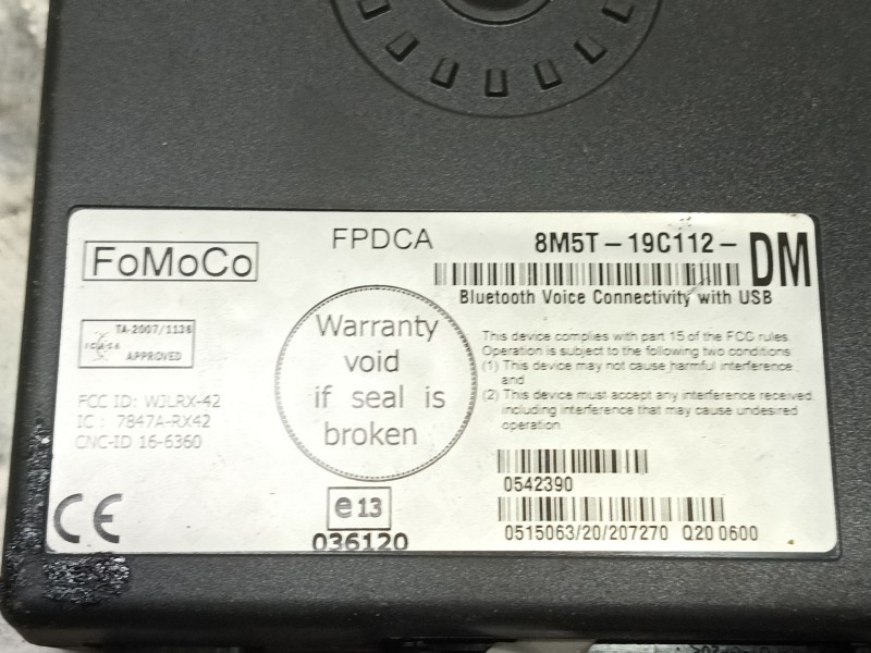 Recambio de modulo electronico para ford mondeo ber. (ca2) trend referencia OEM IAM  8M5T19C112DM 