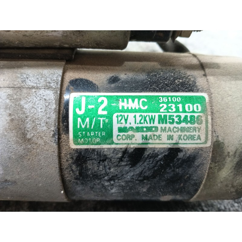 Recambio de motor arranque para hyundai lantra berlina (rd) 1.6 gls referencia OEM IAM   