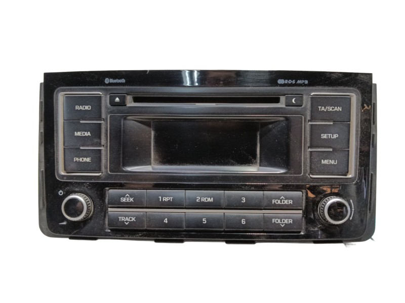 Recambio de sistema audio / radio cd para hyundai h350 furgoneta 2.5 crdi referencia OEM IAM 9617059550GU  