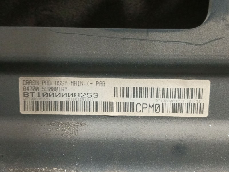 Recambio de salpicadero para hyundai h350 furgoneta 2.5 crdi referencia OEM IAM   