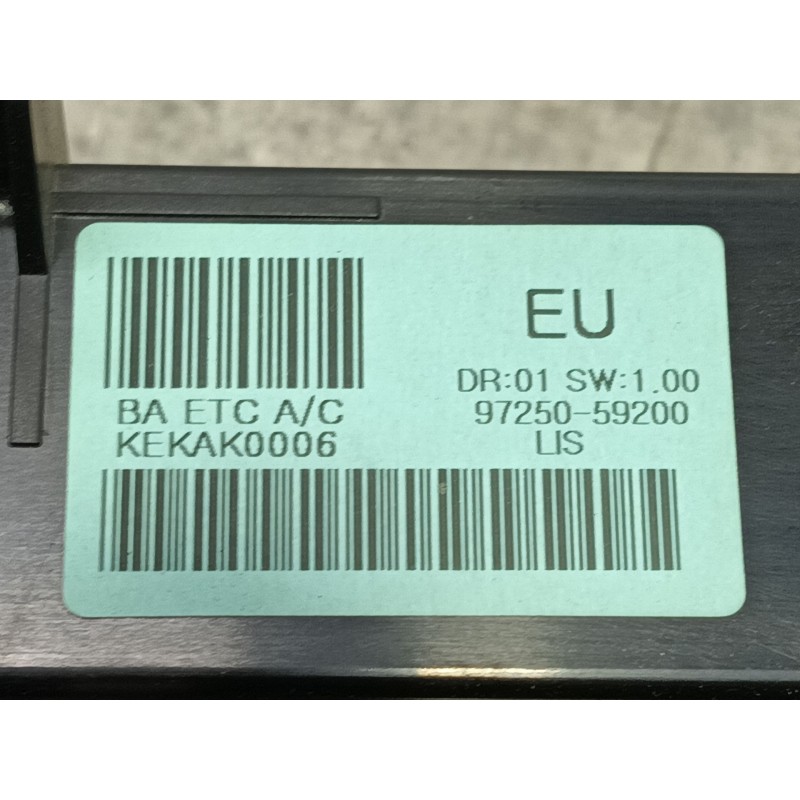 Recambio de mando calefaccion / aire acondicionado para hyundai h350 furgoneta 2.5 crdi referencia OEM IAM   