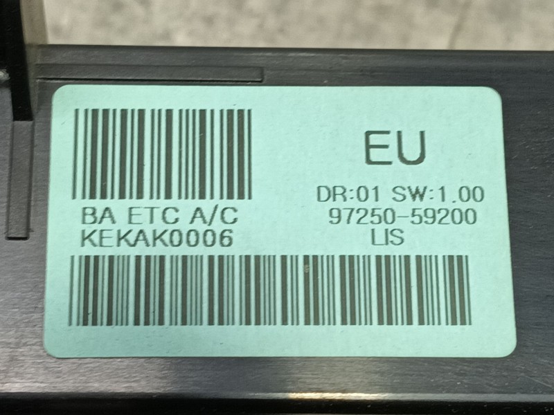 Recambio de mando calefaccion / aire acondicionado para hyundai h350 furgoneta 2.5 crdi referencia OEM IAM   