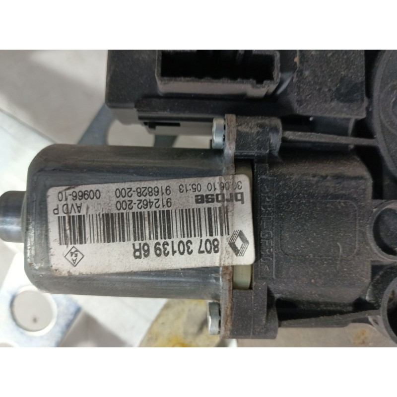 Recambio de elevalunas delantero derecho para renault megane iii berlina 5 p authentique referencia OEM IAM   