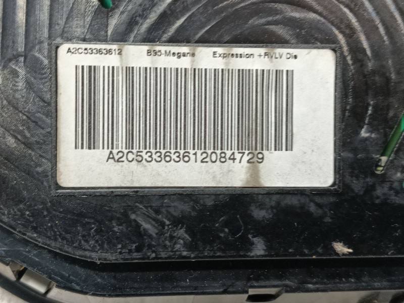 Recambio de cuadro instrumentos para renault megane iii berlina 5 p authentique referencia OEM IAM   