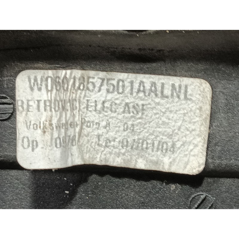 Recambio de retrovisor izquierdo para volkswagen polo (9n_, 9a_) 1.4 16v referencia OEM IAM 0 W0601857501AALNL 