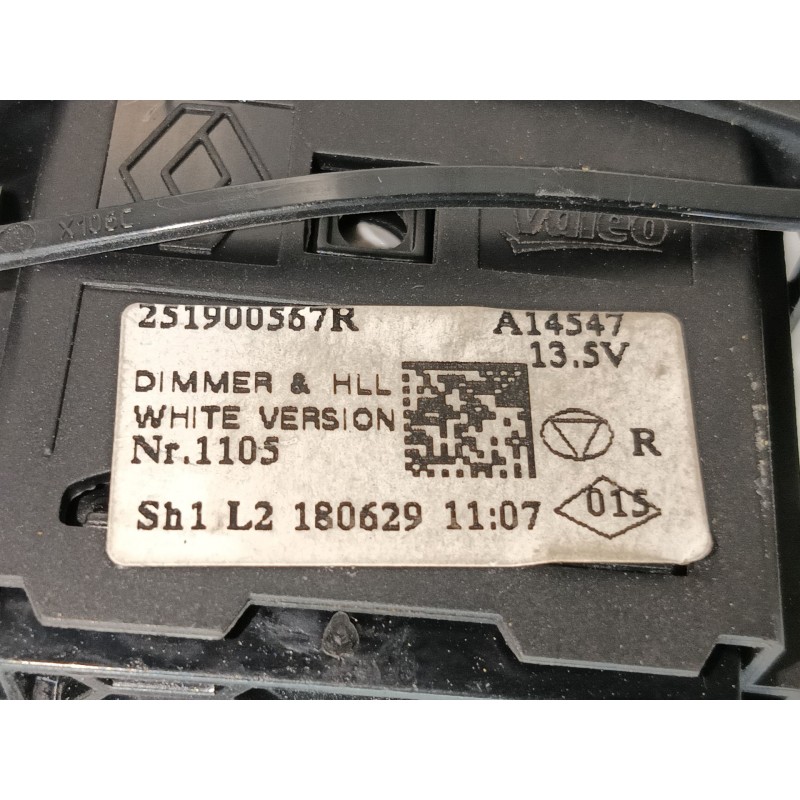 Recambio de interruptor para renault clio iv (bh_) 0.9 tce 90 referencia OEM IAM   