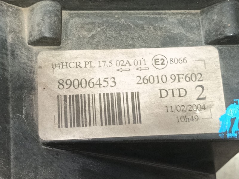 Recambio de faro derecho para nissan primera hatchback (p11) 1.6 16v referencia OEM IAM   