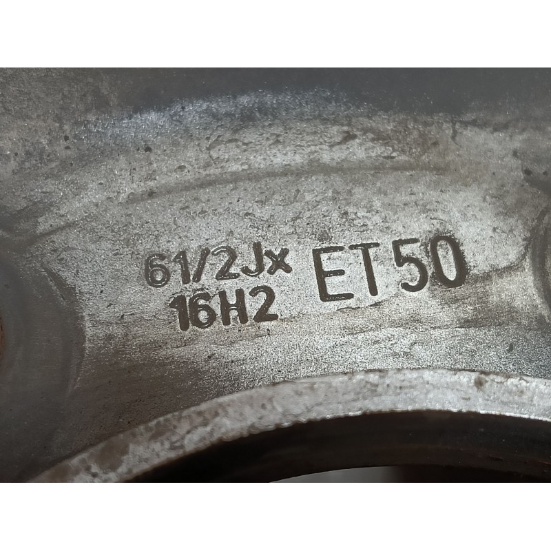 Recambio de llanta para hyundai h350 furgoneta 2.5 crdi referencia OEM IAM 5291059100 ET50 6 1/2Jx16H2
