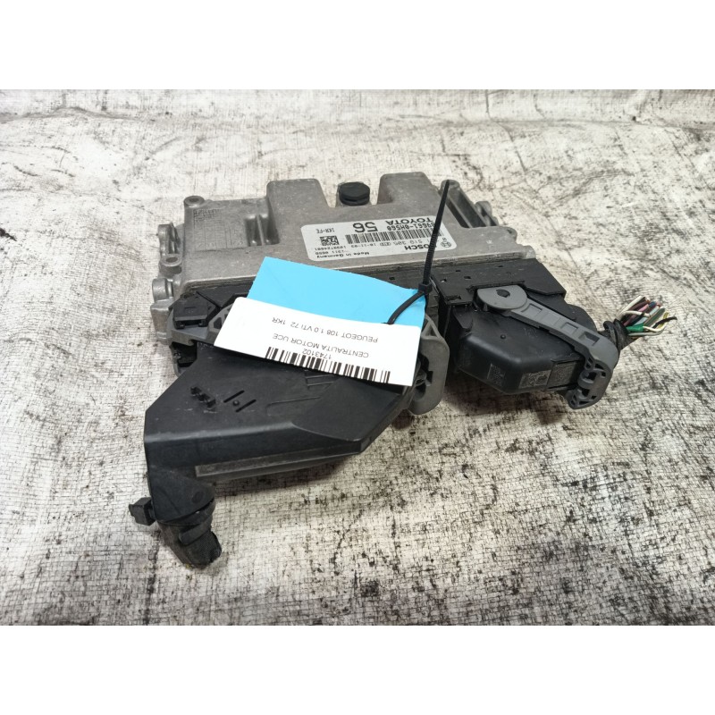 Recambio de centralita motor uce para peugeot 108 1.0 vti 72 referencia OEM IAM   