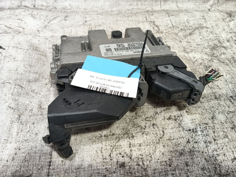 Recambio de centralita motor uce para peugeot 108 1.0 vti 72 referencia OEM IAM   