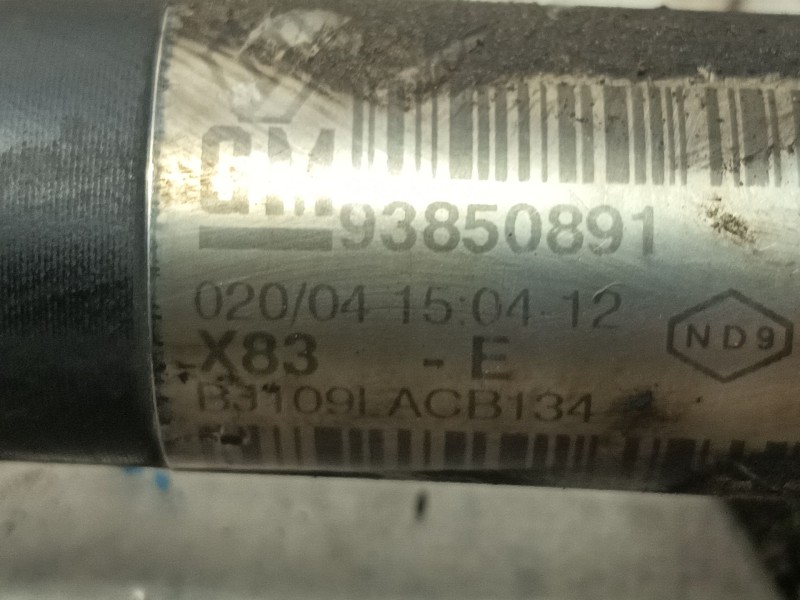 Recambio de transmision delantera izquierda para renault trafic ii furgoneta (fl) 2.5 dci 135 (fl0d) referencia OEM IAM   