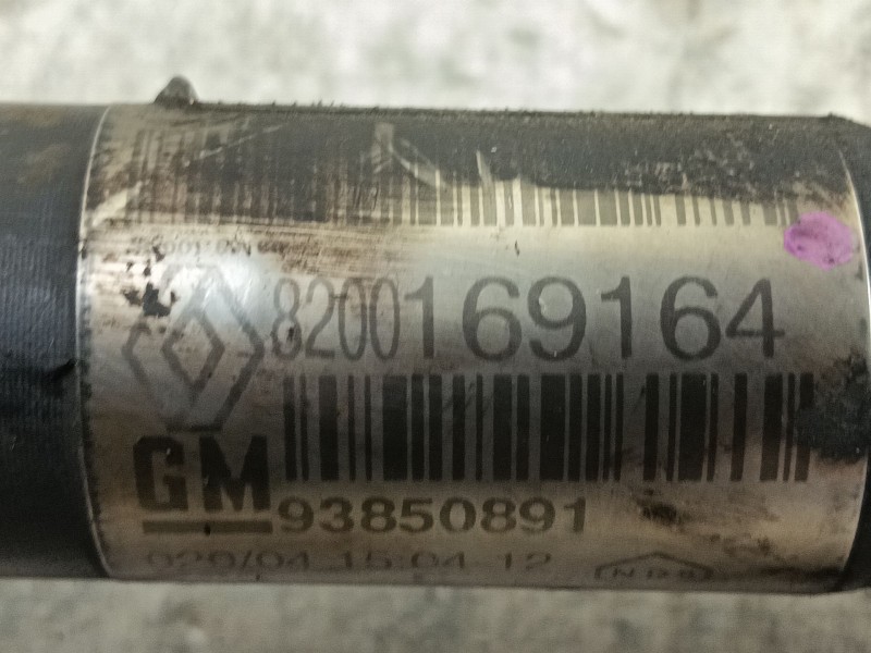 Recambio de transmision delantera izquierda para renault trafic ii furgoneta (fl) 2.5 dci 135 (fl0d) referencia OEM IAM   