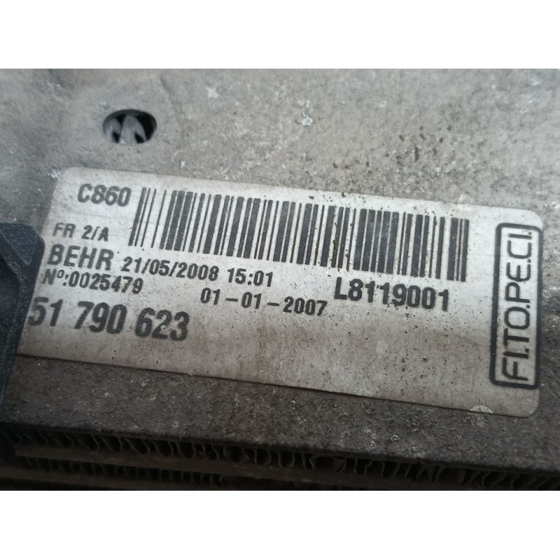 Recambio de intercooler para peugeot bipper tepee basis referencia OEM IAM  L8119001 
