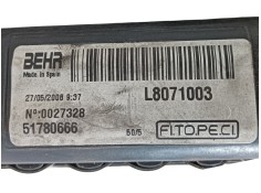 Recambio de radiador agua para peugeot bipper tepee basis referencia OEM IAM  L8071003  2