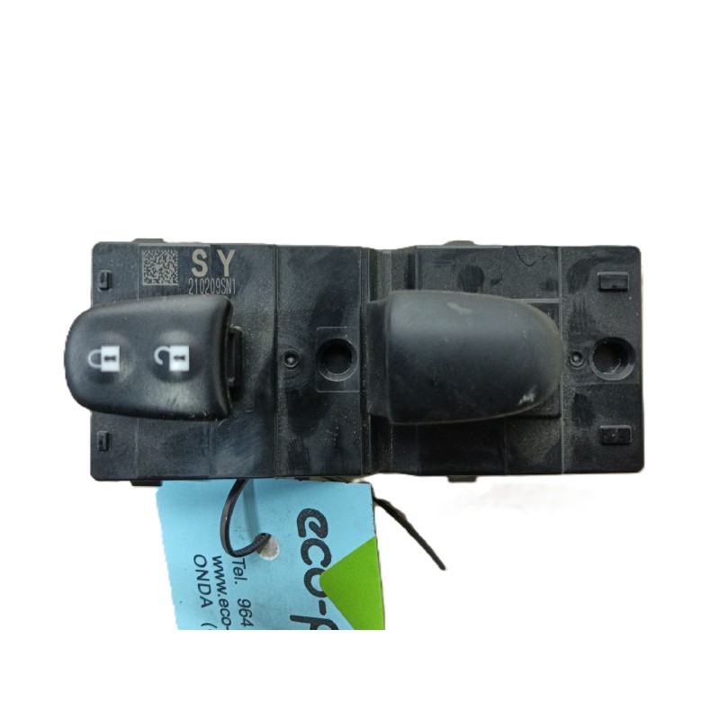Recambio de mando elevalunas delantero derecho para nissan juke (f16_) 1.0 referencia OEM IAM 254116LA0A 210209SN1 