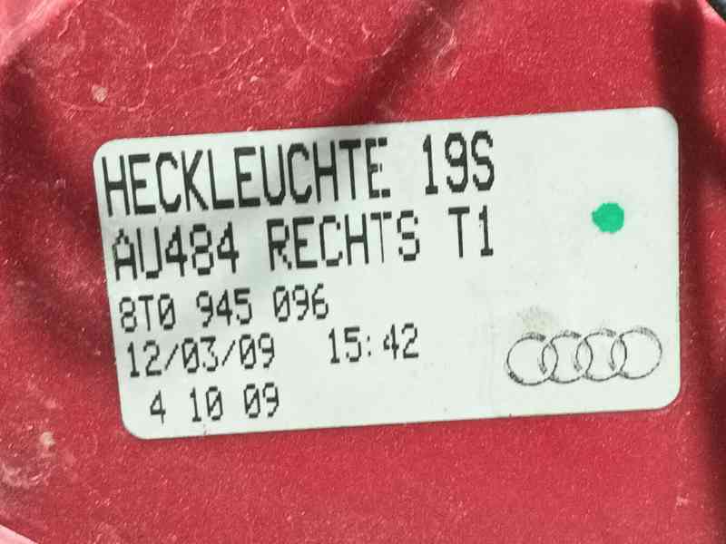 Recambio de piloto trasero derecho para audi a5 (8t3) 1.8 tfsi referencia OEM IAM   