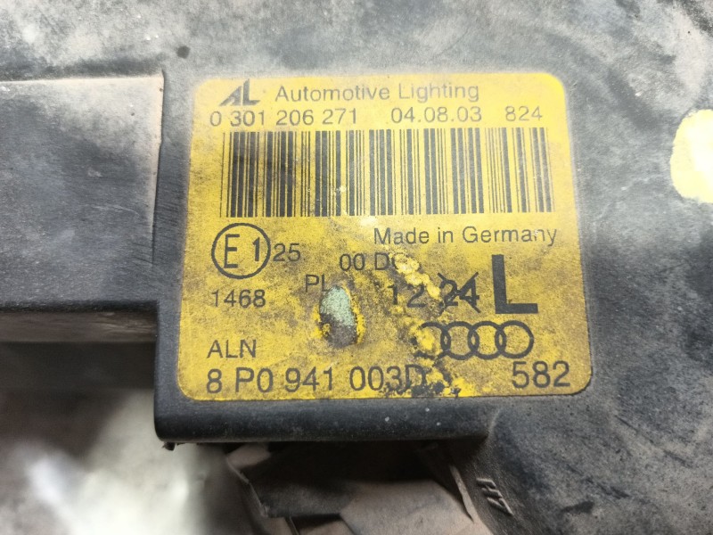 Recambio de faro izquierdo para audi a3 (8p1) 2.0 tdi 16v referencia OEM IAM 8P0941029M 8P0941003D 