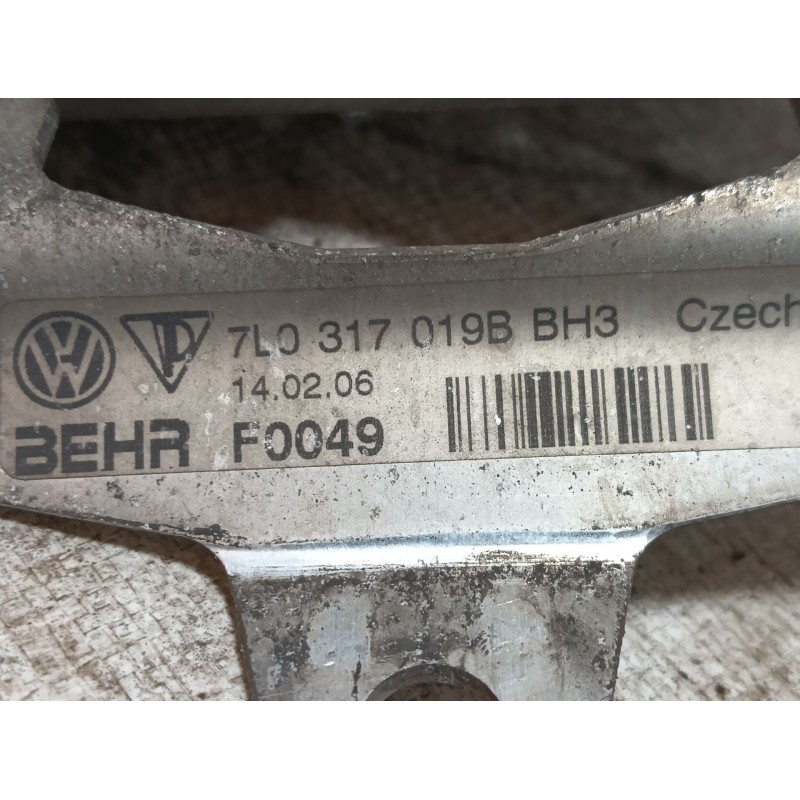 Recambio de radiador aceite para audi q7 (4lb) 3.0 tdi quattro referencia OEM IAM  7L0317019B 