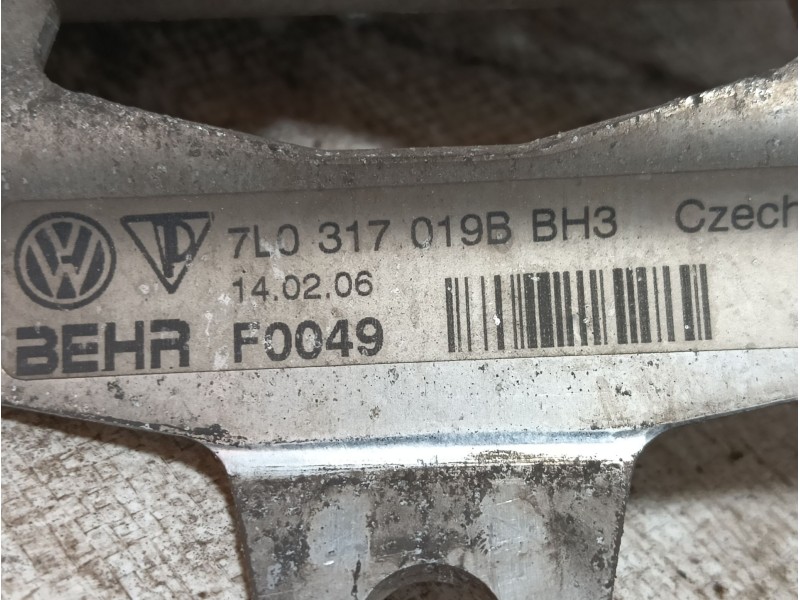 Recambio de radiador aceite para audi q7 (4lb) 3.0 tdi quattro referencia OEM IAM  7L0317019B 