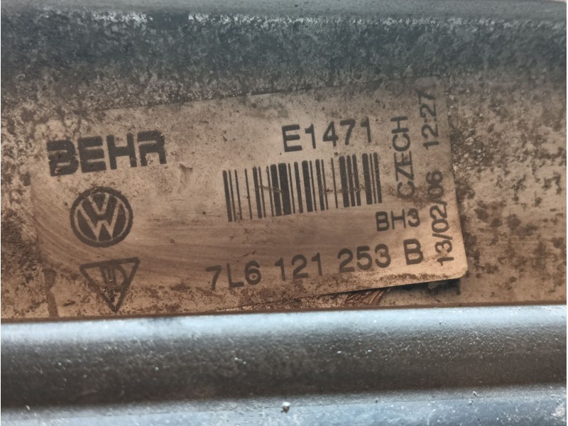 Recambio de radiador agua para audi q7 (4lb) 3.0 tdi quattro referencia OEM IAM  7L6121253B 