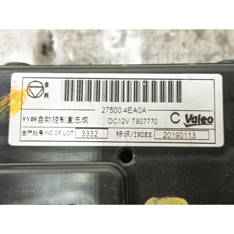Recambio de mando calefaccion / aire acondicionado para nissan qashqai (j11) acenta referencia OEM IAM 275004EA0A T907770 