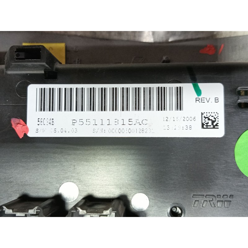 Recambio de mando calefaccion / aire acondicionado para chrysler sebring (js) 2.0 crd referencia OEM IAM 55111815AE P55111815AC 
