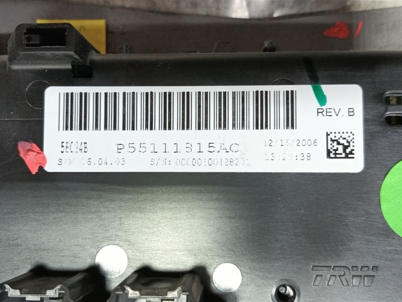 Recambio de mando calefaccion / aire acondicionado para chrysler sebring (js) 2.0 crd referencia OEM IAM 55111815AE P55111815AC 