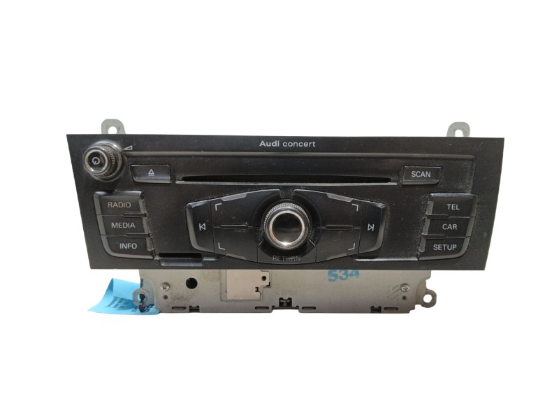 Recambio de sistema audio / radio cd para audi a5 (8t3) 1.8 tfsi referencia OEM IAM 8T1057186CX 8T1035186C 