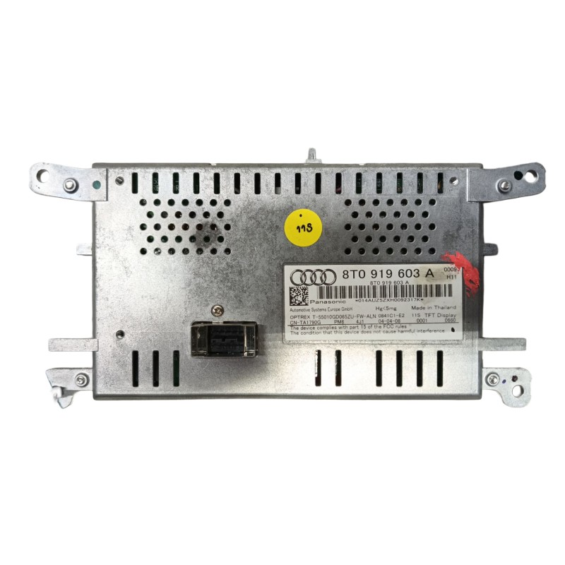 Recambio de pantalla multifuncion para audi a5 (8t3) 1.8 tfsi referencia OEM IAM   