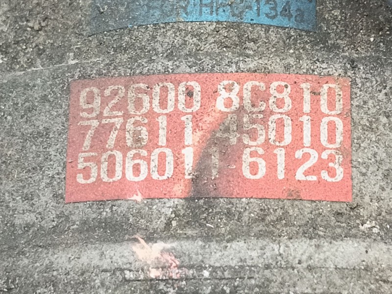 Recambio de compresor aire acondicionado para nissan serena (c23) 2.3 d referencia OEM IAM   