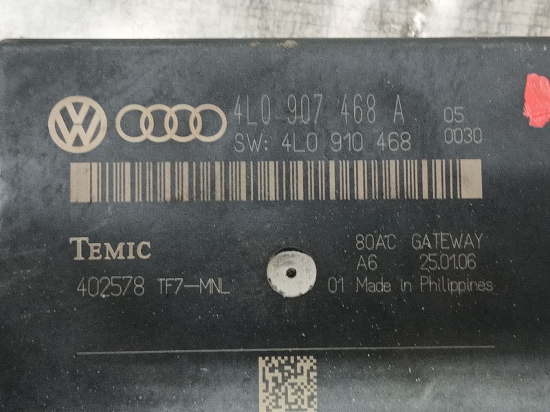 Recambio de modulo electronico para audi q7 (4lb) 3.0 tdi quattro referencia OEM IAM   